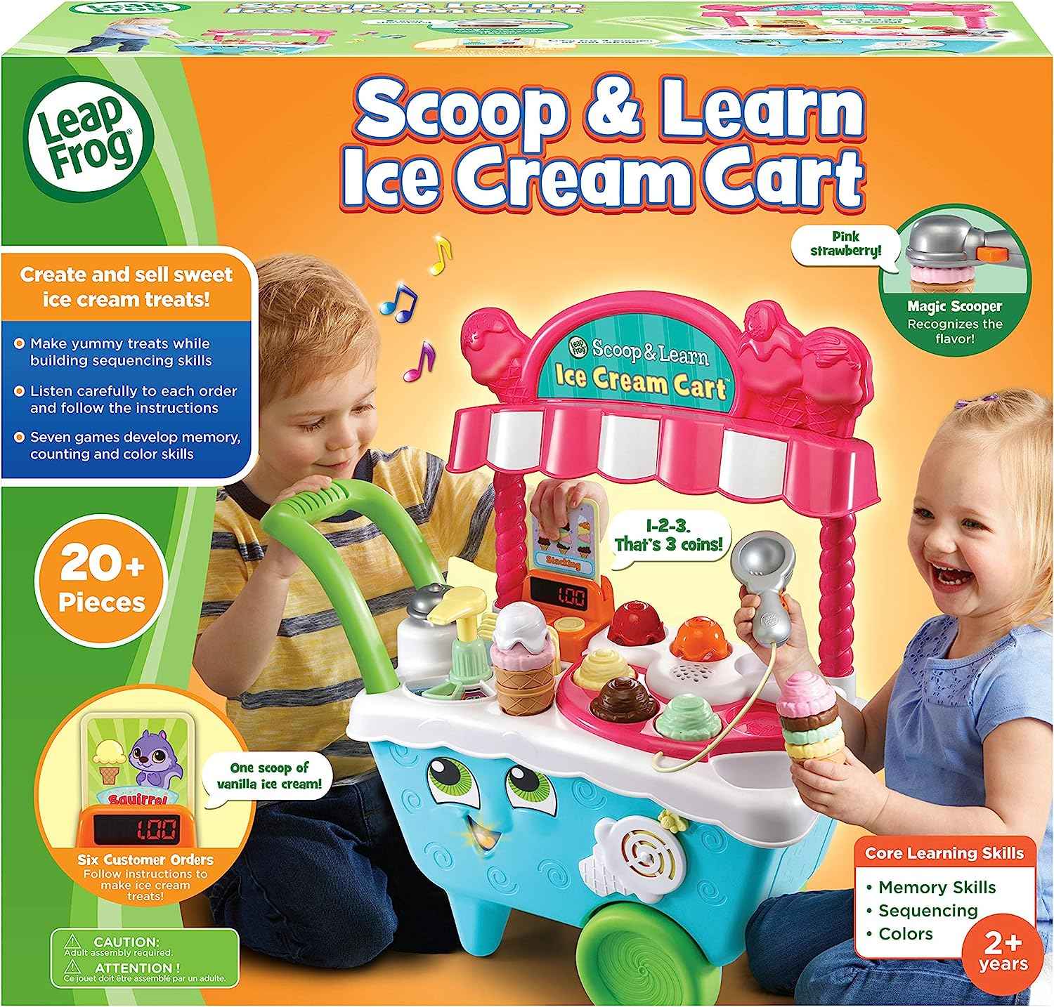 Leap Frog Scoop & Learn Ice Cream Cart
