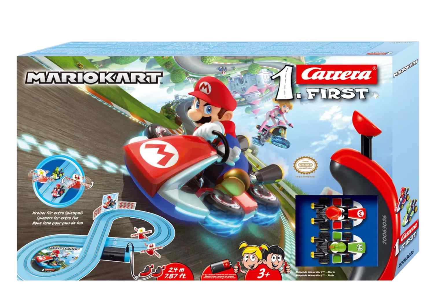 Carrera FIRST Mario Kart: Mario vs. Yoshi Slot Car Set Review