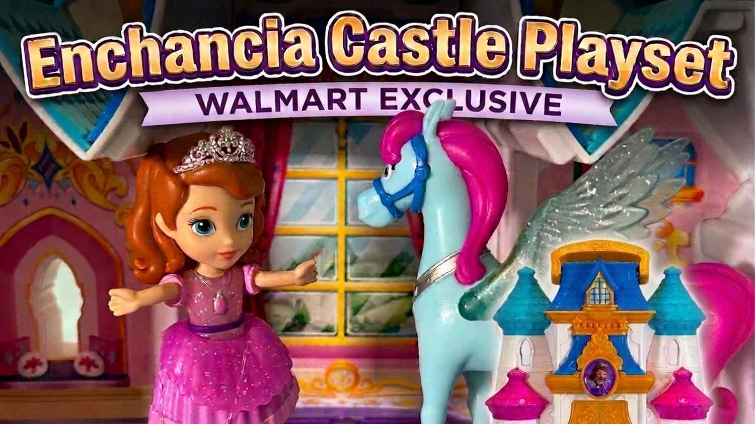 Disney Jr. Sofia the First Enchancia Castle Playset Review