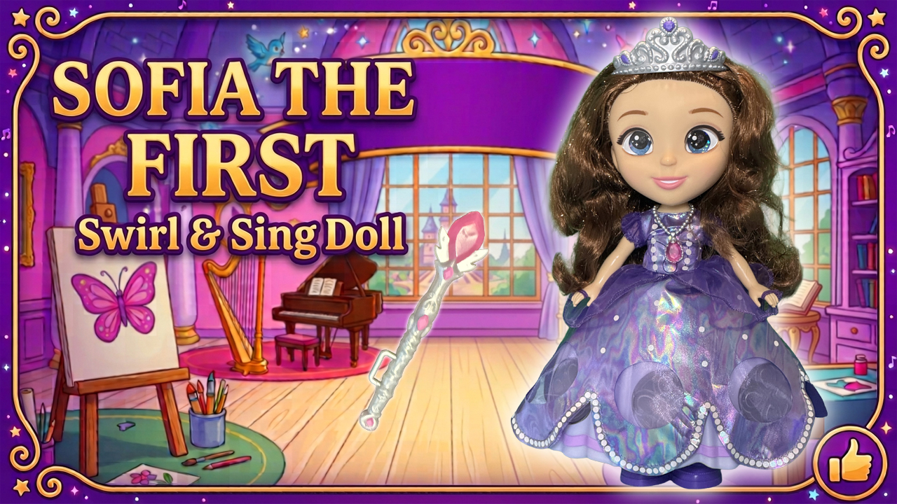 Disney Jr. Sofia the First Swirl & Sing Doll Review