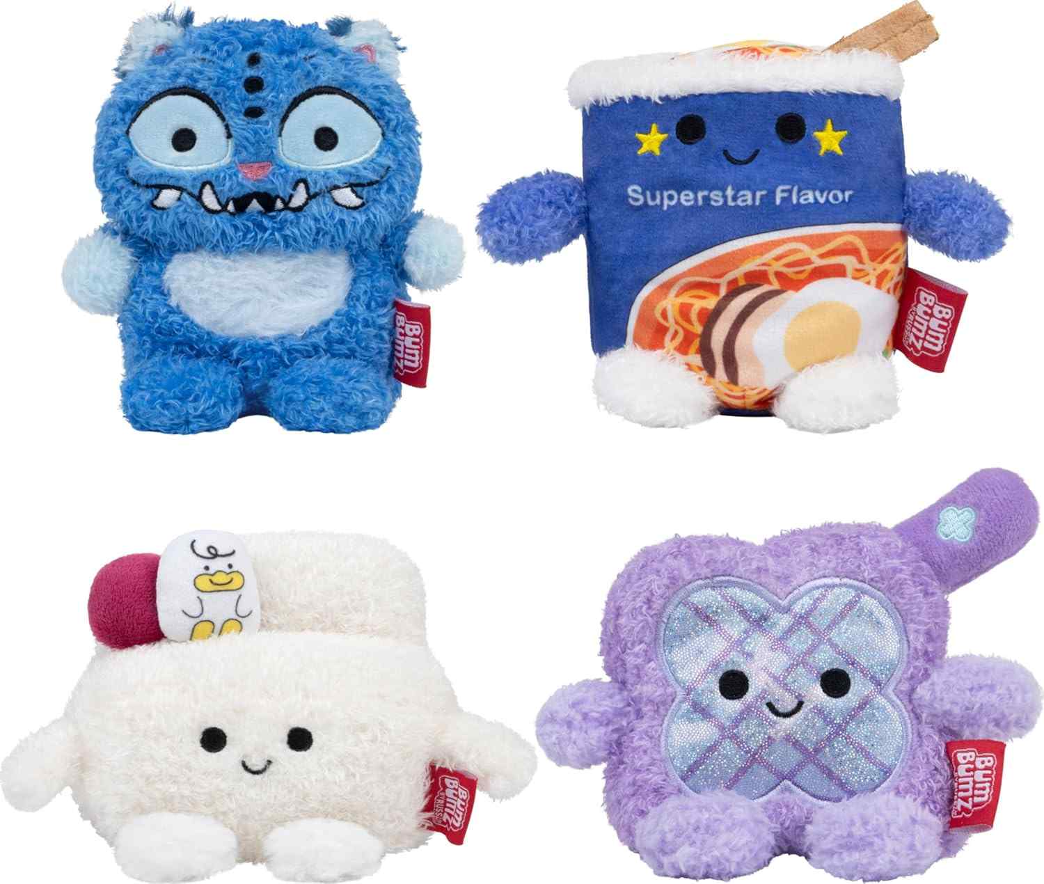 BumBumz 4.5-inch Kpop Demon Hunters 4-Pack – Light Stick, White Couch, Ramen, & Derpy Tiger Review
